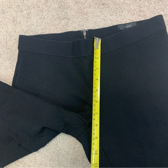 J. Crew black Pixie Leggings Pants Sz 8R stretchy - Picture 8 of 11